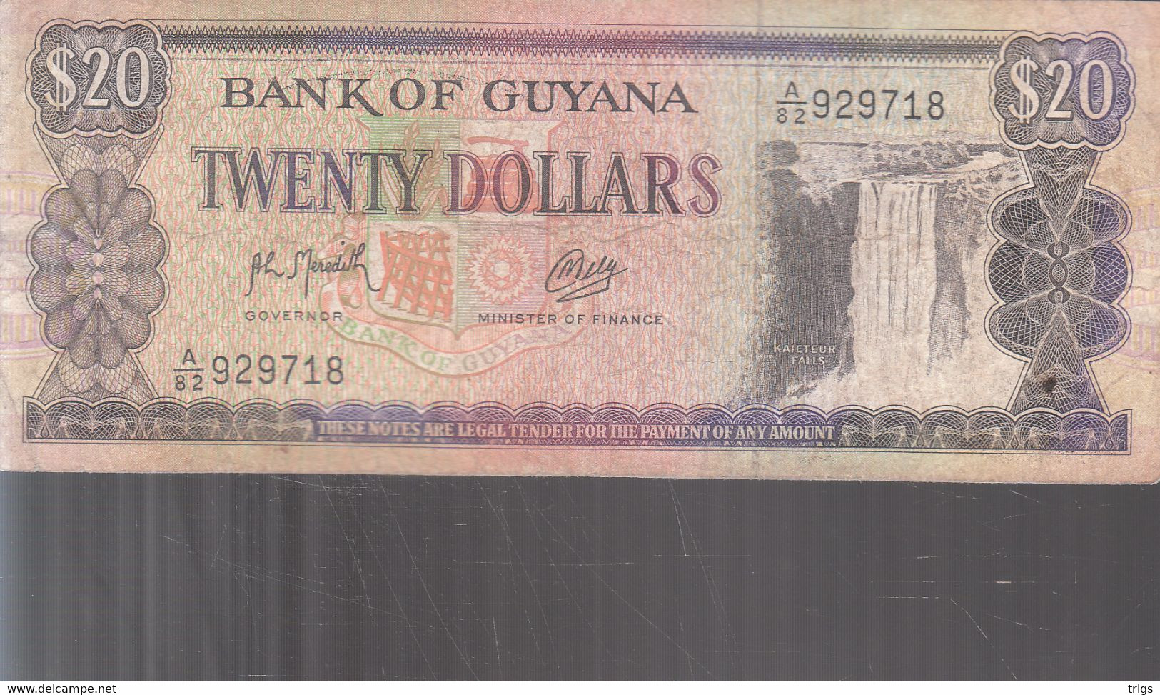 Guyana - 20 Dollars - Guyana