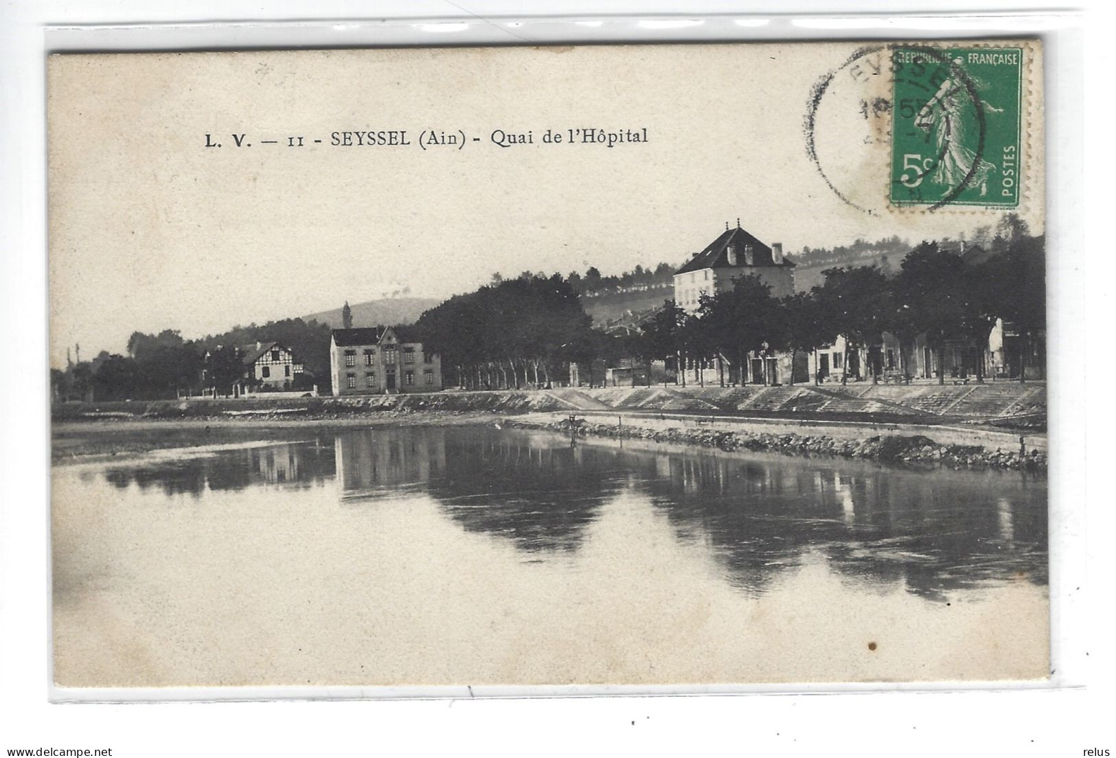 DEP. 01 SEYSSEL QUAI DE L'HOPITAL - Seyssel