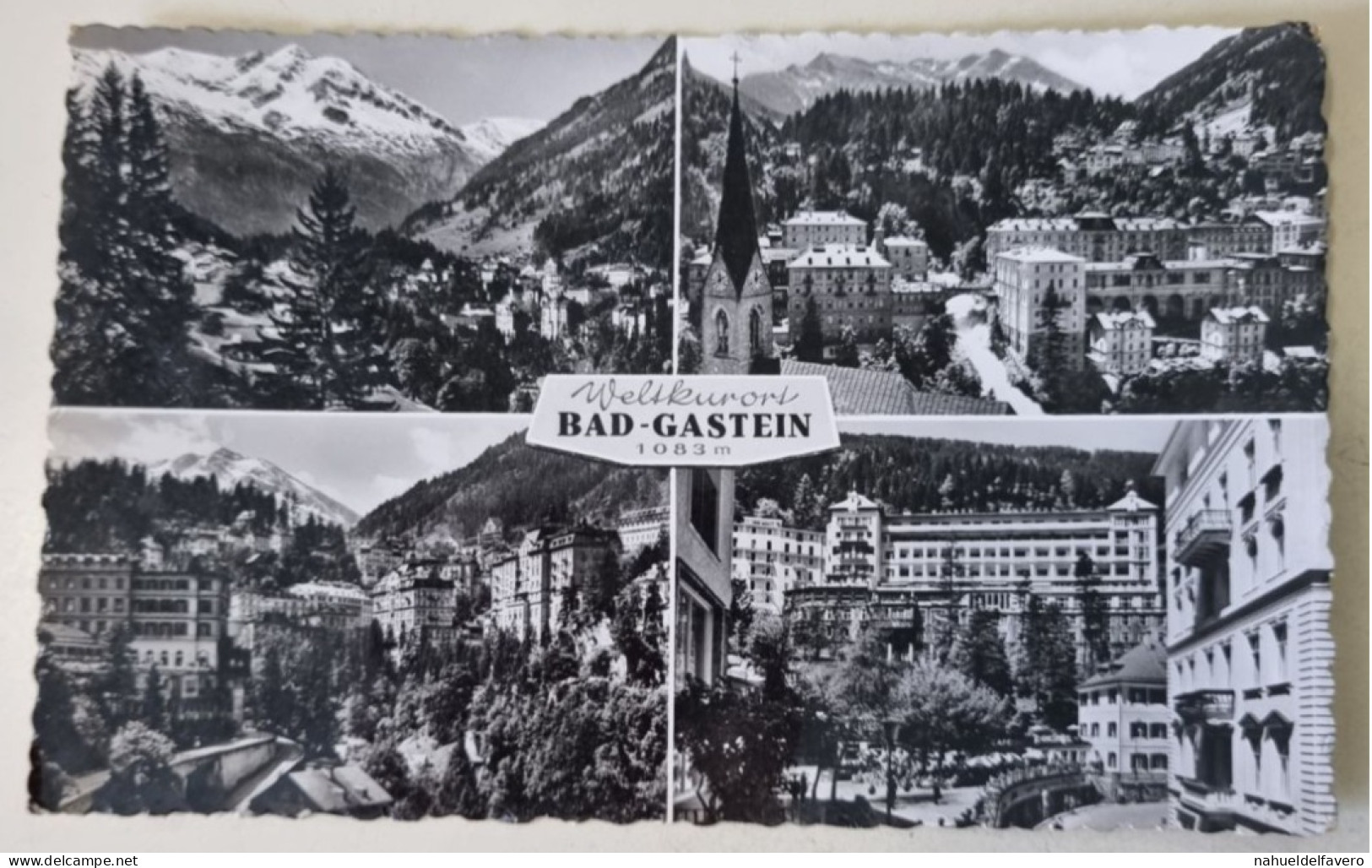 Carte Postale Non Circulée - L'AUTRICHE - BAD-GASTEIN  1083m - Bad Gastein