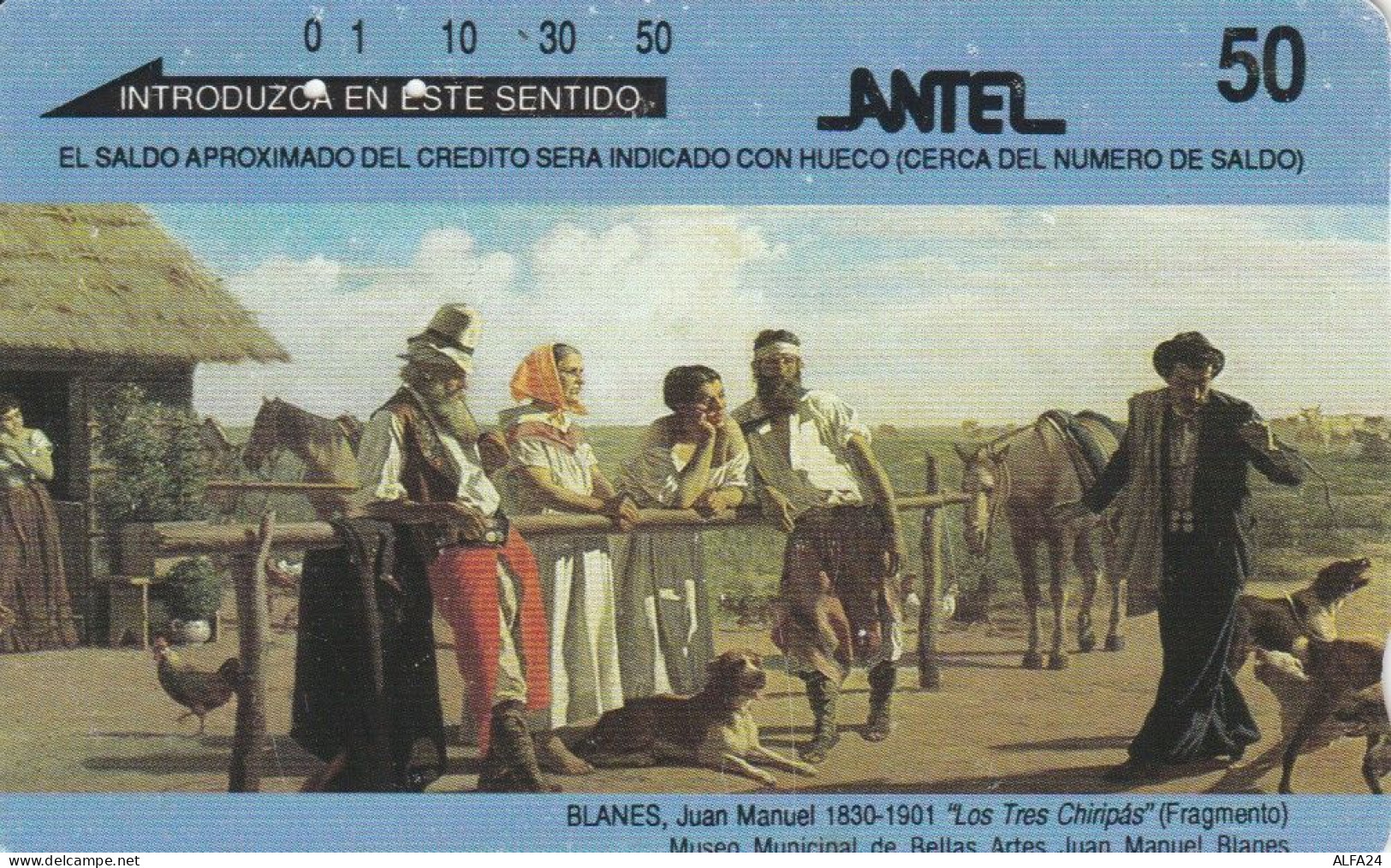 PHONE CARD URUGUAY (E51.30.7 - Uruguay