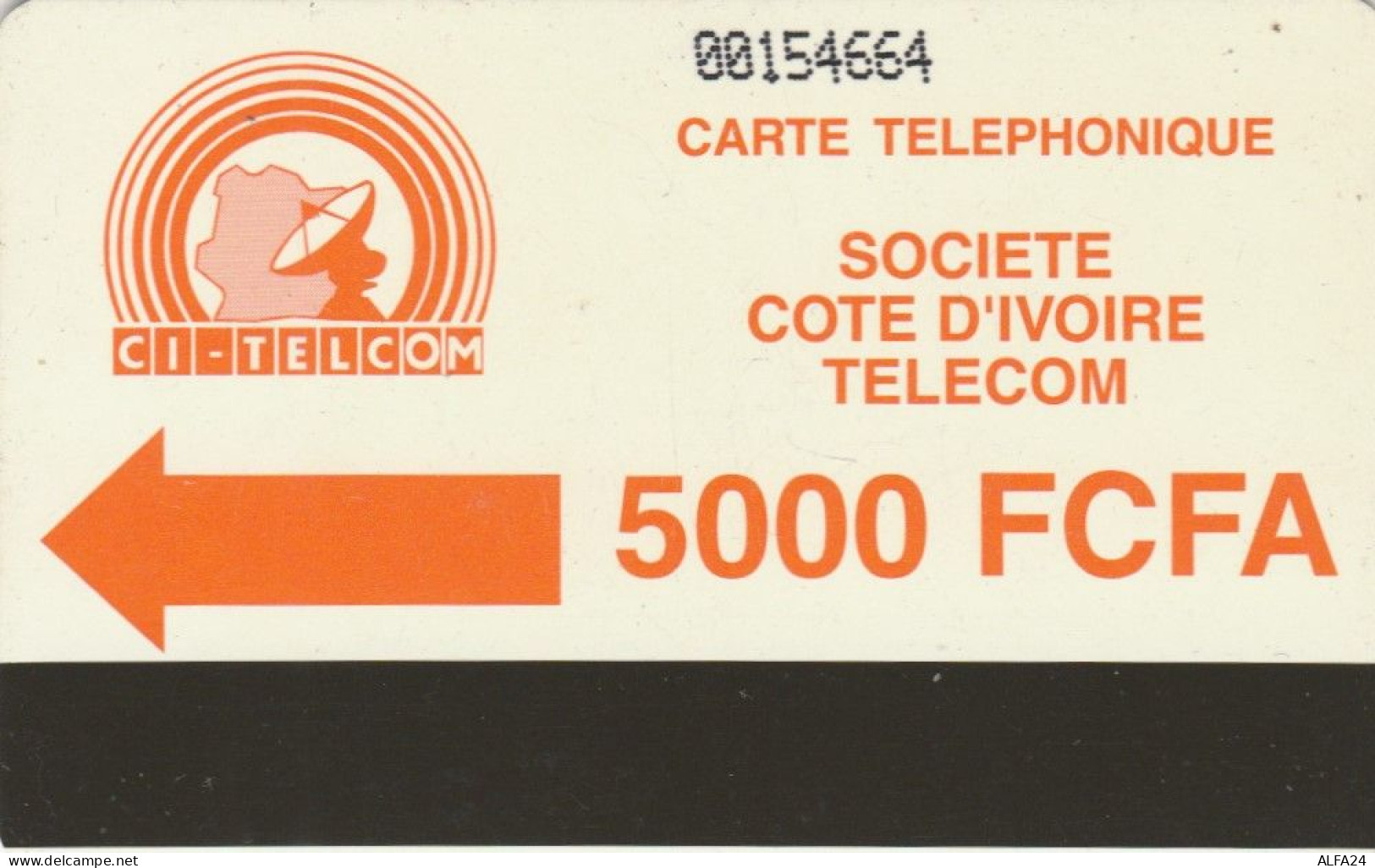 PHONE CARD COSTA D'AVORIO (E51.25.4 - Ivory Coast