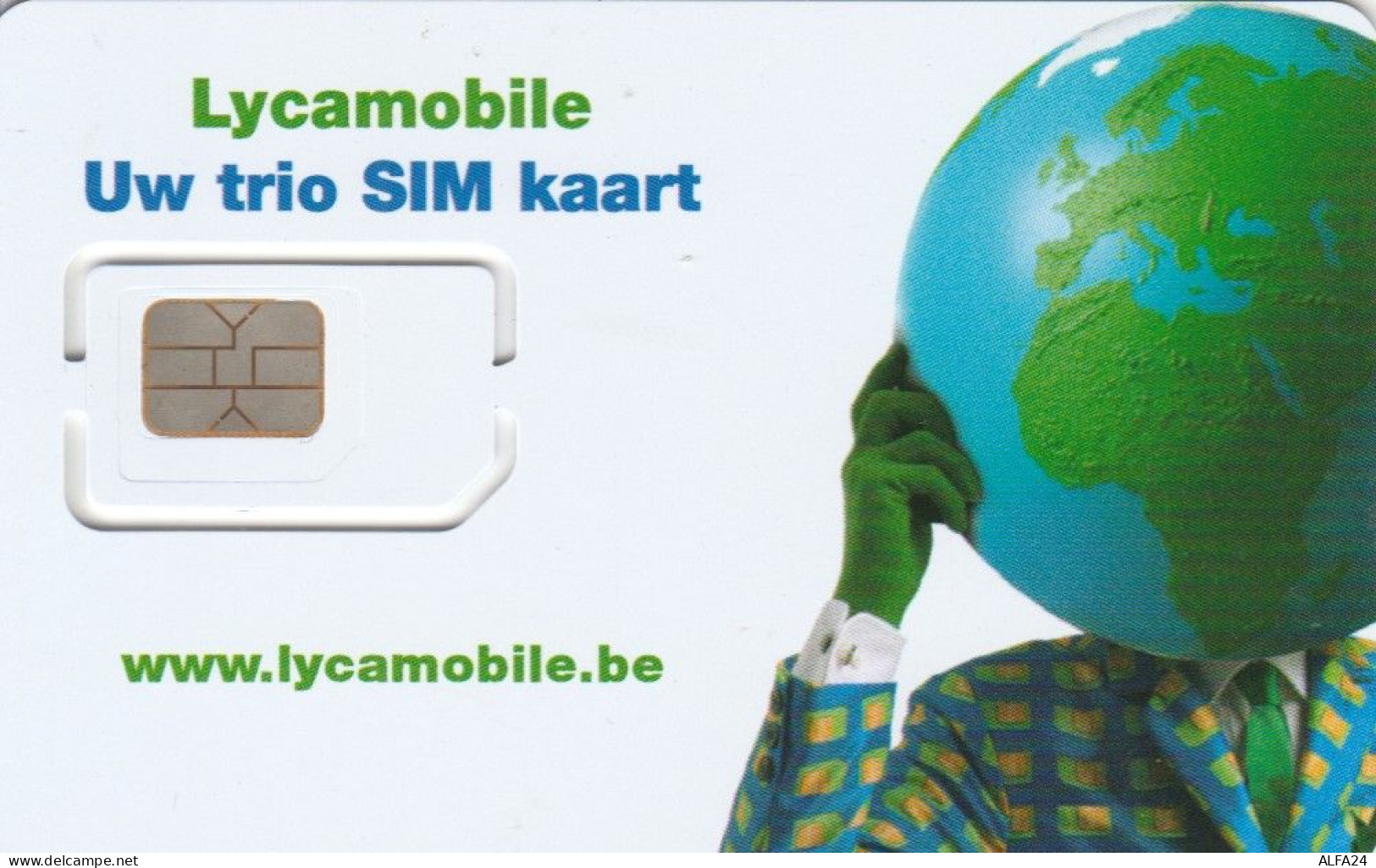 SIM WITH GSM BELGIO (E51.3.5 - [2] Prepaid- Und Aufladkarten