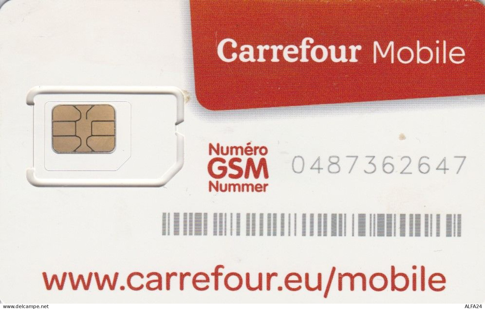 SIM WITH GSM BELGIO (E51.5.1 - [2] Prepaid- Und Aufladkarten