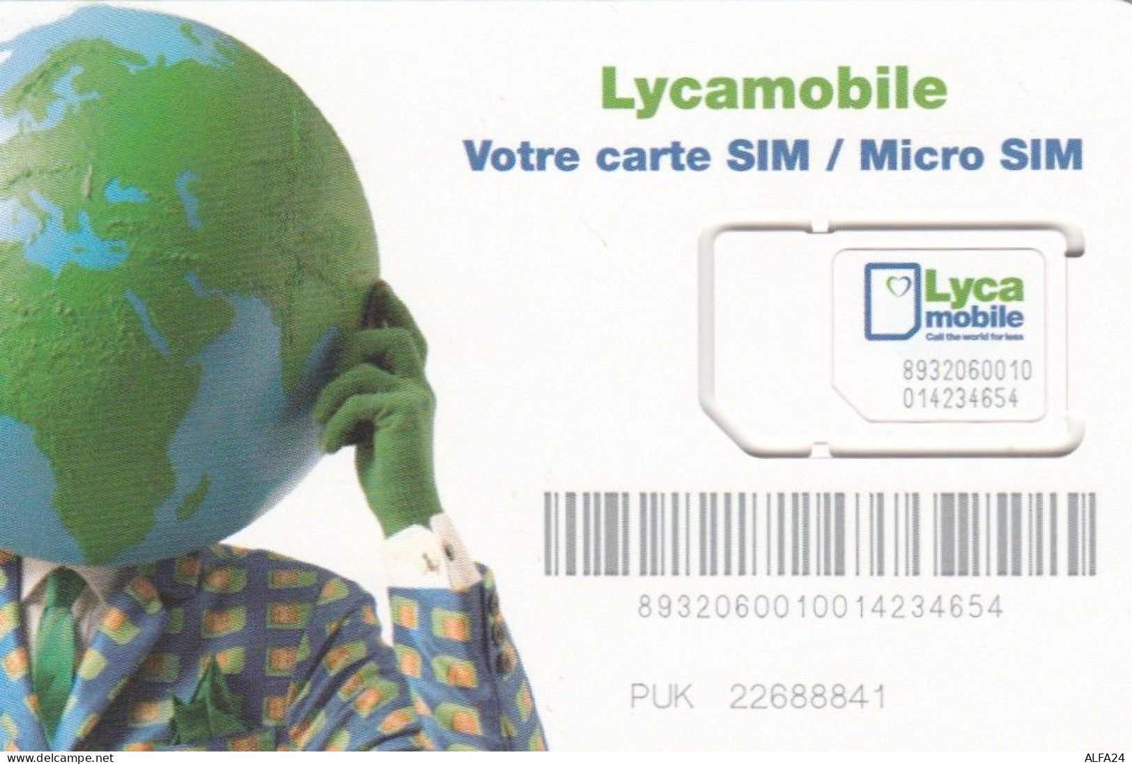 SIM WITH GSM BELGIO (E51.3.3 - [2] Prepaid & Refill Cards