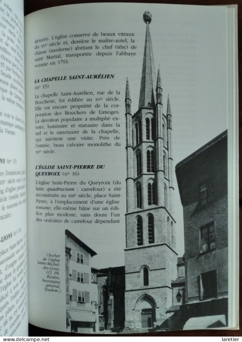 LIMOGES ANTIQUE - Guides archéologiques de la France - J.M. Desbordes et J.P. Loustaud - Haute-Vienne (87)