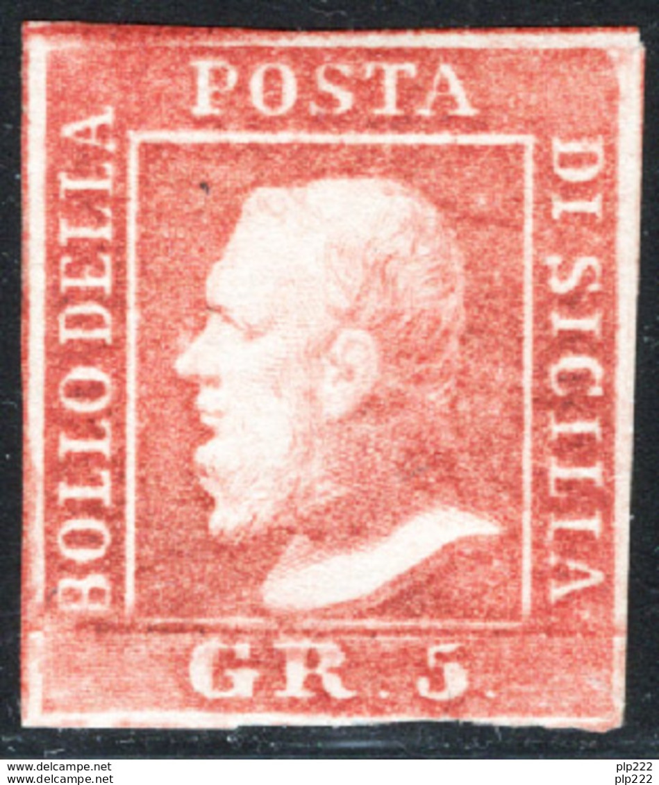 Sicilia 1859 Sass.10 */MH VF/F - Sicily