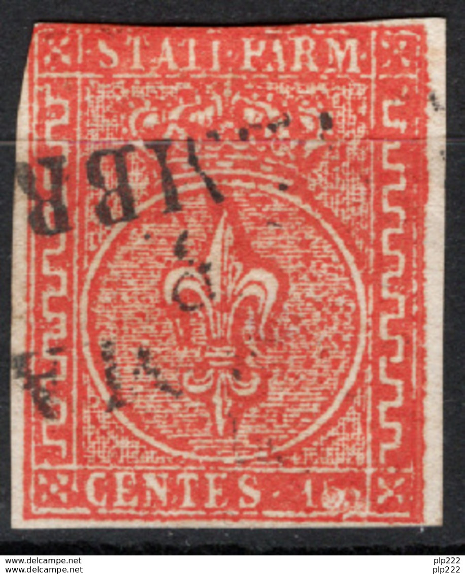 Parma 1853 Sass.7 O/Used VF/F - Parma