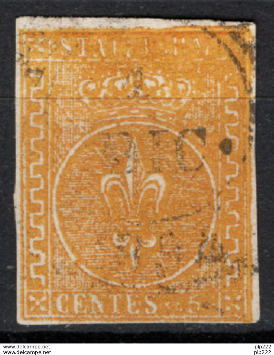 Parma 1853 Sass.6 O/Used VF/F - Cert R.Diena - Parme
