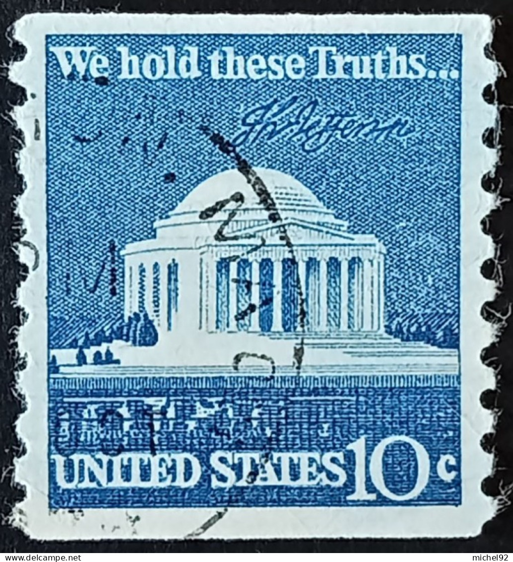 Etats-Unis 1973 - YT N°1008a - Oblitéré - Oblitérés