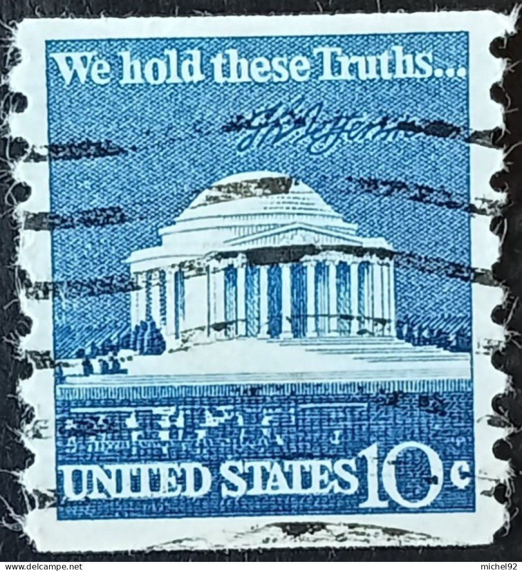 Etats-Unis 1973 - YT N°1008a - Oblitéré - Usados