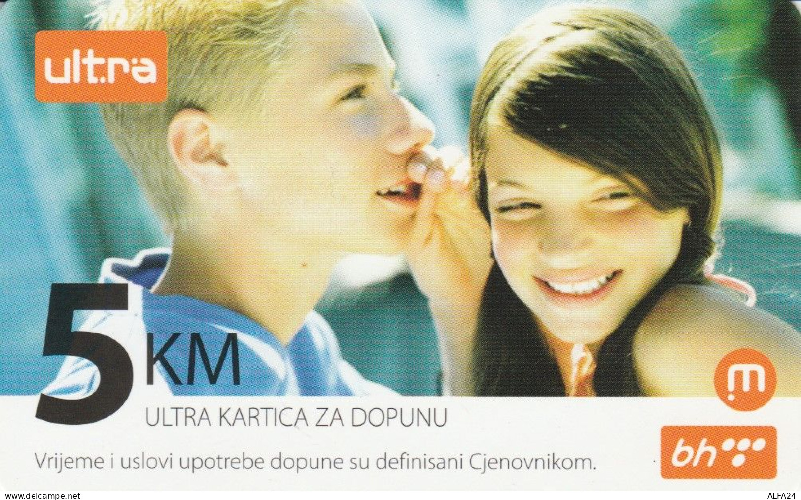 PREPAID PHONE CARD BOSNIA HERZEGOVINA (E52.16.2 - Bosnien