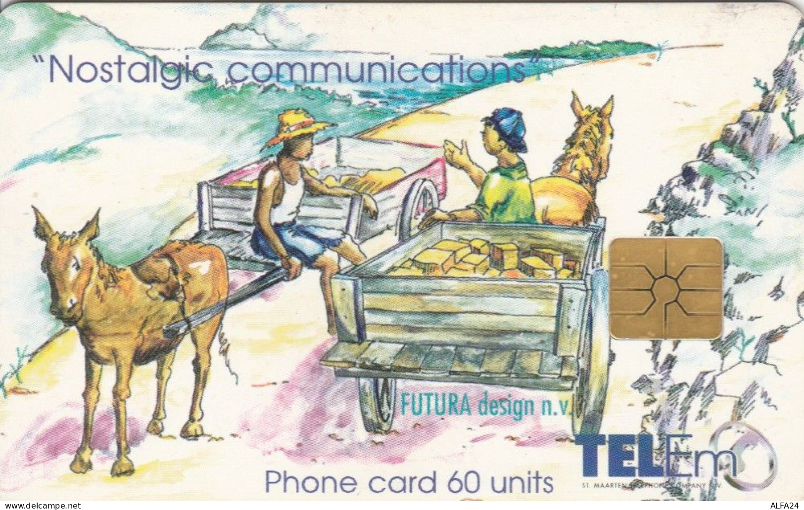 PHONE CARD ANTILLE OLANDESI (E52.3.7 - Antilles (Netherlands)