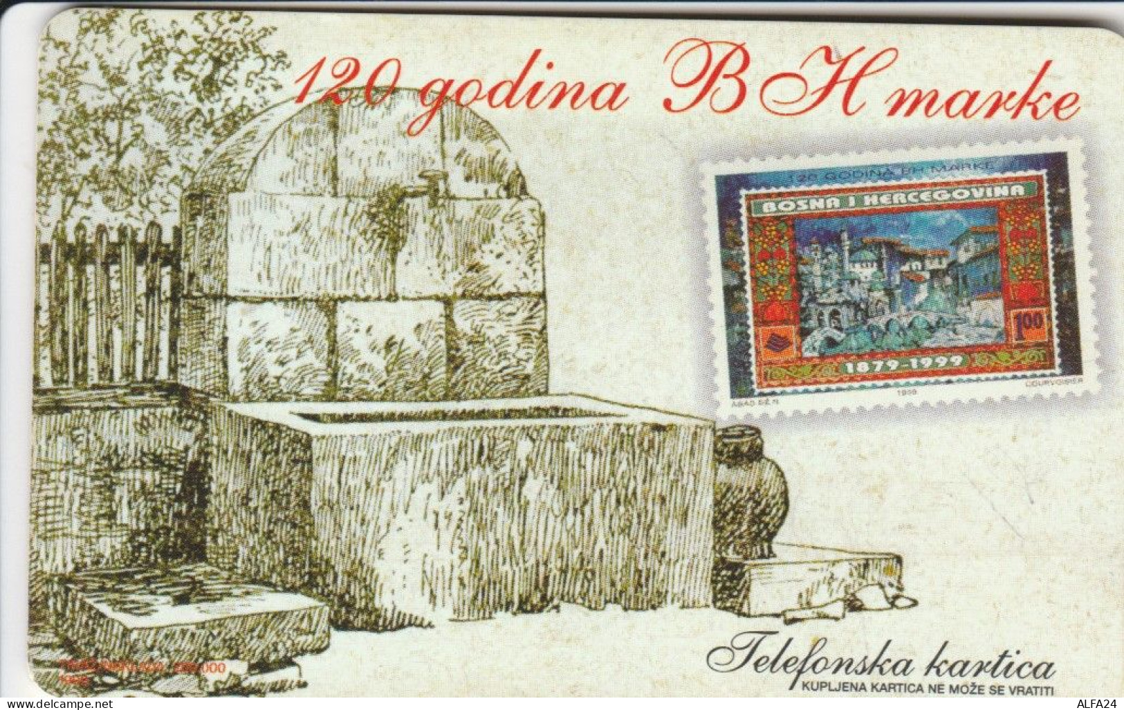 PHONE CARD BOSNIA HERZEGOVINA (E52.20.1 - Bosnie