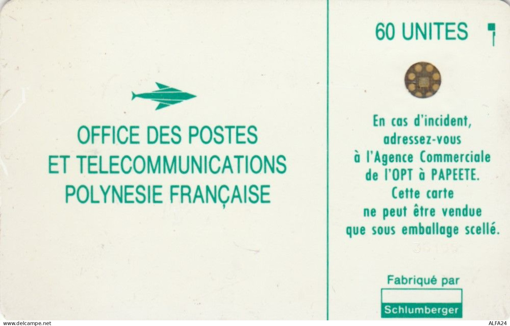 PHONE CARD POLINESIA FRANCESE (E52.8.4 - Französisch-Polynesien