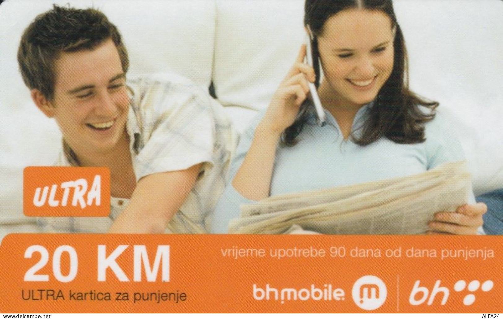 PREPAID PHONE CARD BOSNIA HERZEGOVINA (E52.16.7 - Bosnien