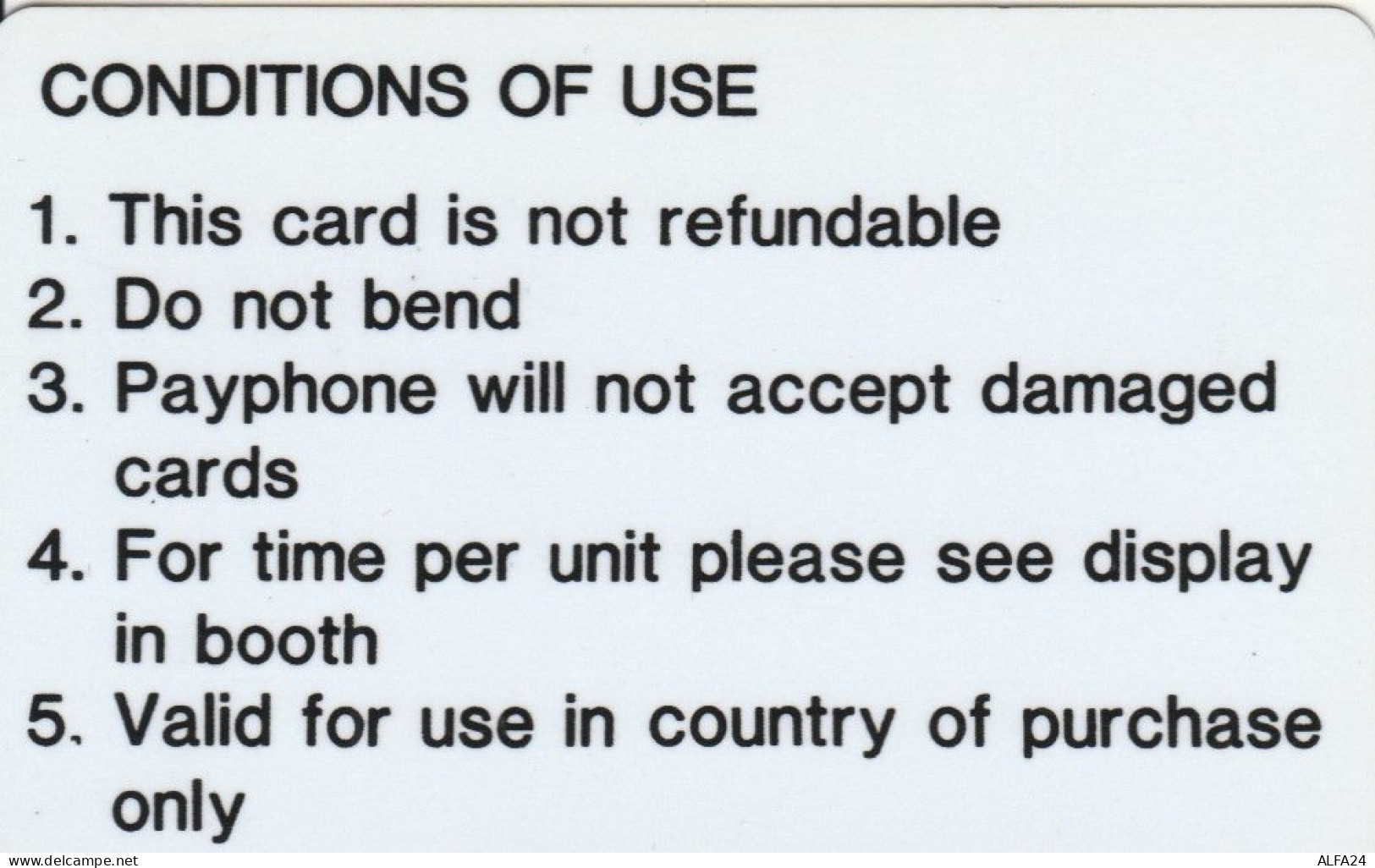 PREPAID PHONE CARD FALKLAND (E52.12.5 - Falklandeilanden