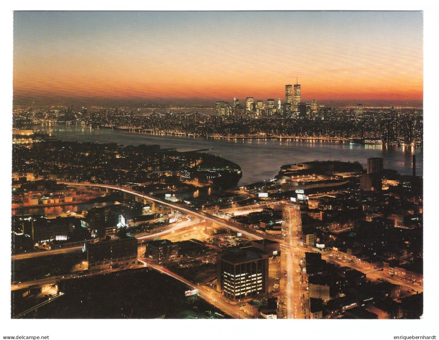 LOWER MANHATTAN FROM CITICORP AT COURT SQUARE - LONG ISLAND CITY (ESTADOS UNIDOS) - Tarjetas Panorámicas