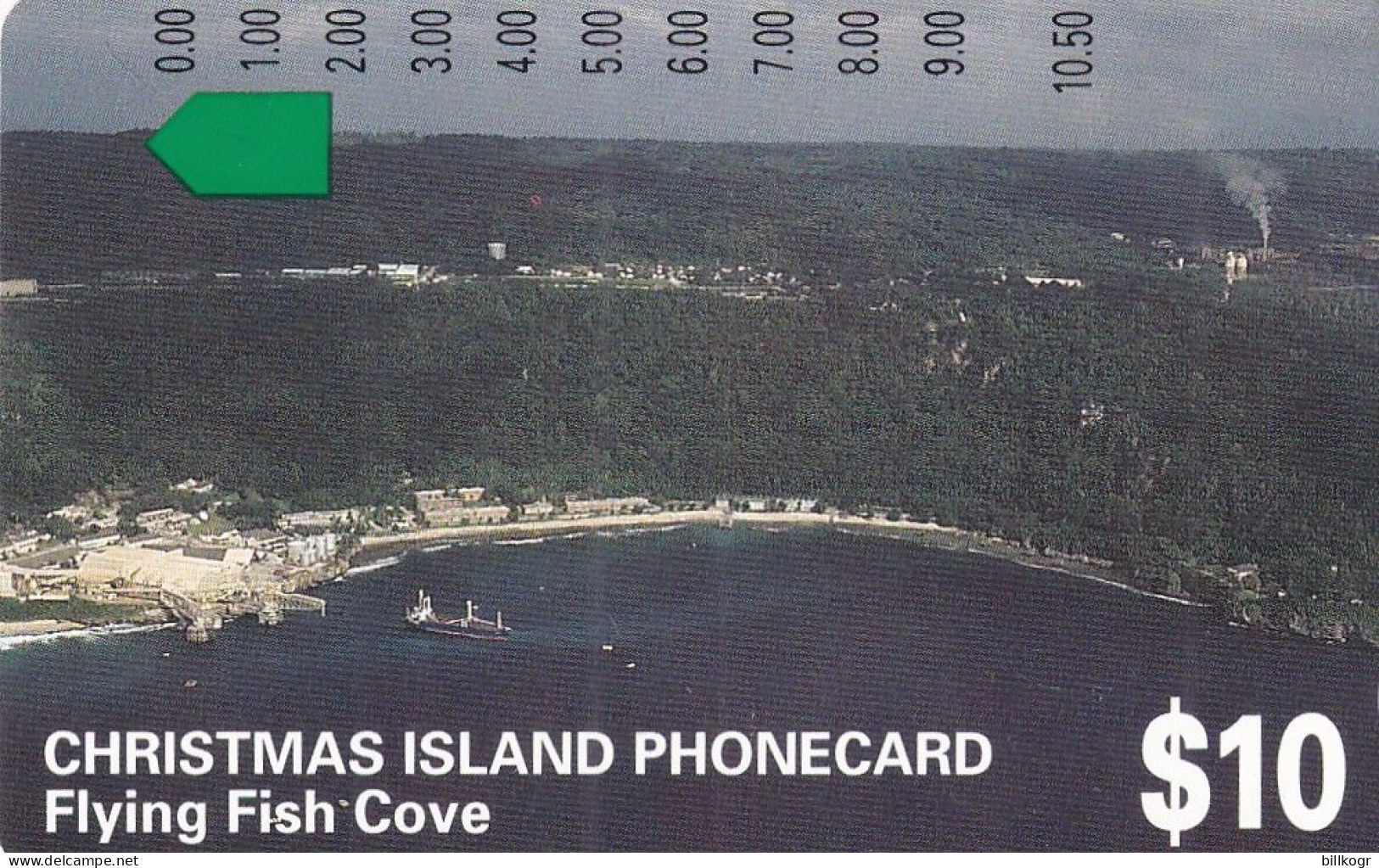 CHRISTMAS ISLAND - Fkying Fish Cove, Tirage 22500, Mint - Isole Christmas