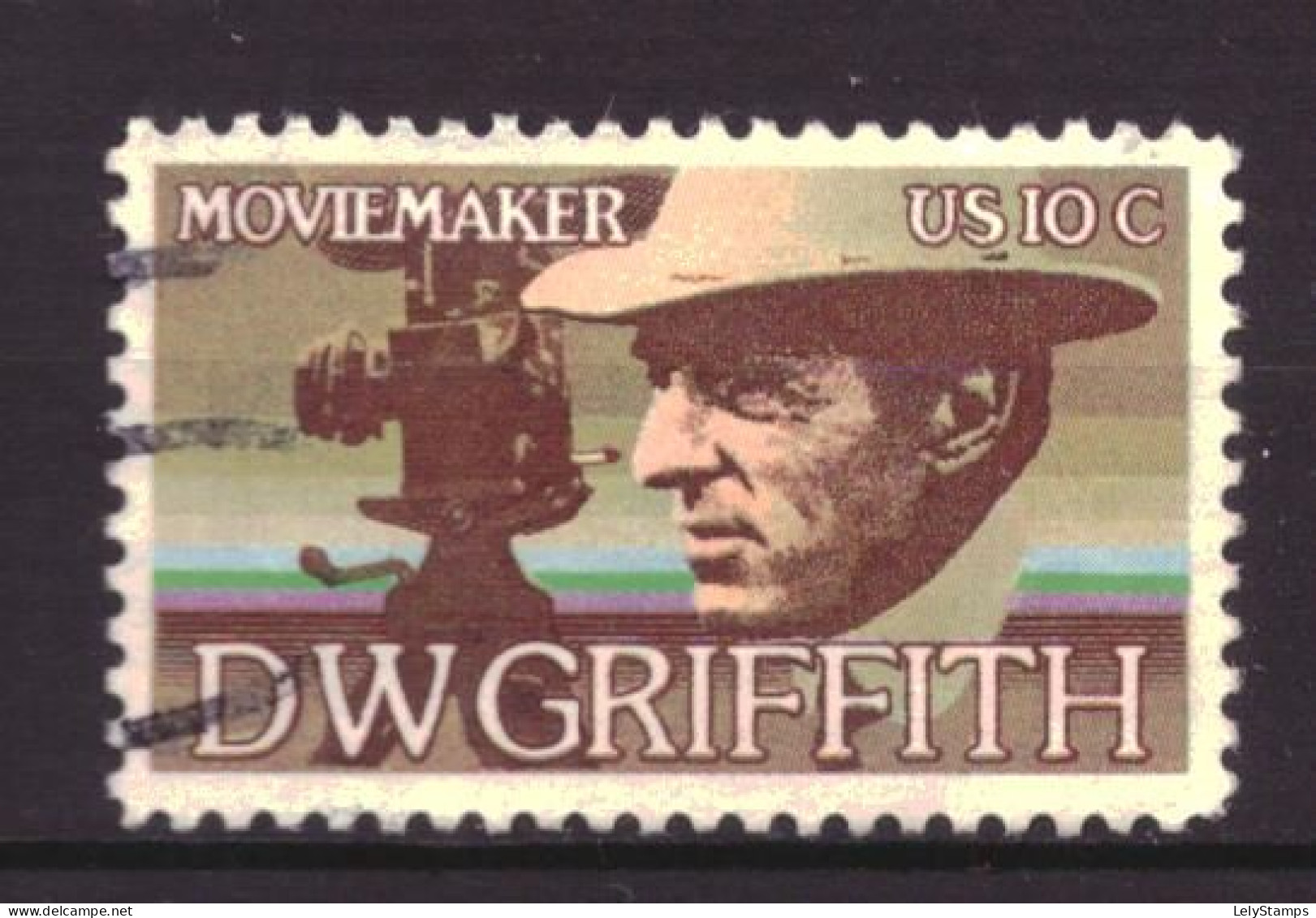 USA / United States Mi. 1173 Scott 1555 Used DW Griffith (1975) - Used Stamps