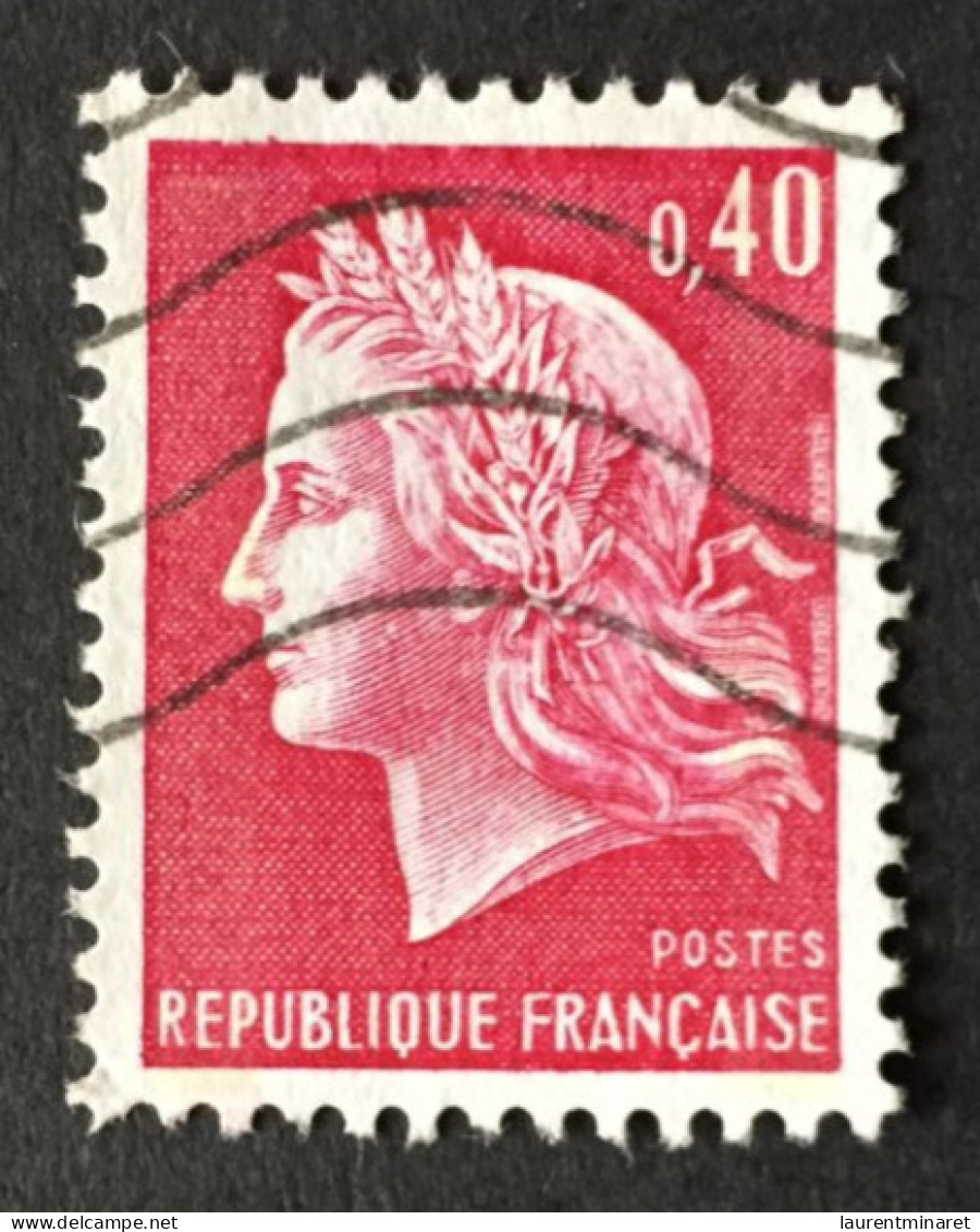 FRANCE / 1967-69 / N°Y&T : 1536B - 1967-1970 Marianne Of Cheffer