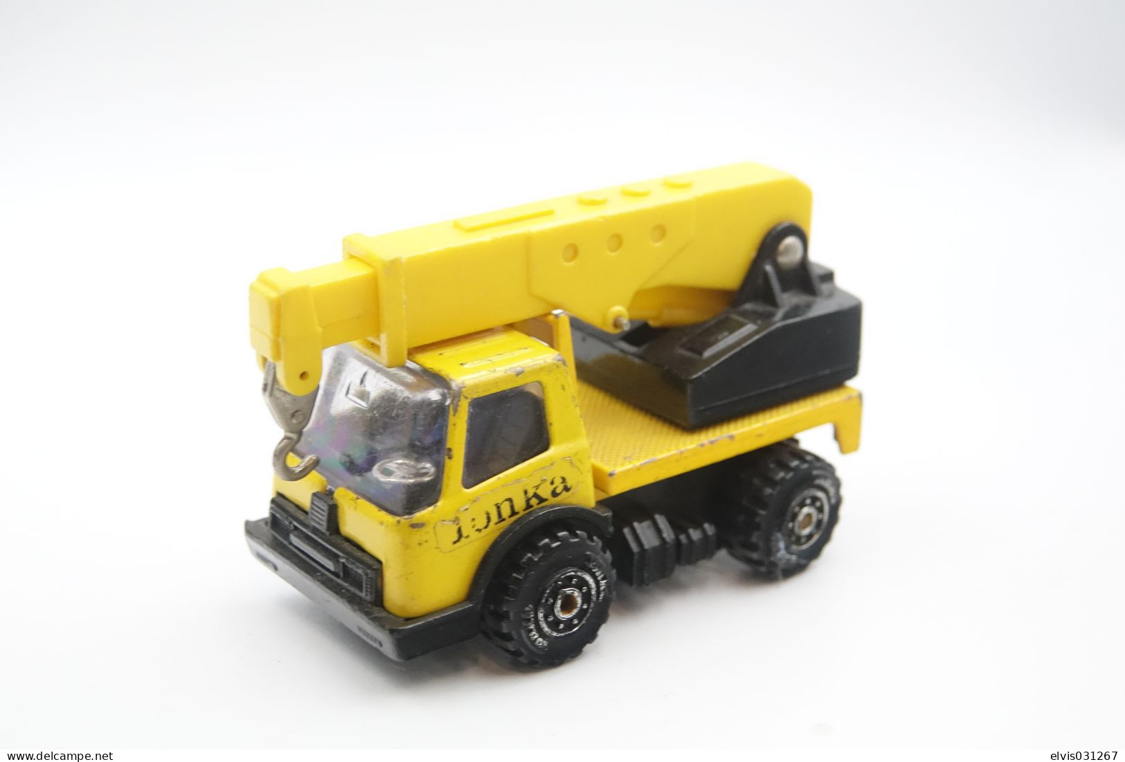 Tonka Toy , Tonka Crane Truck , Made In Hong Kong, 1970's *** - Dinky