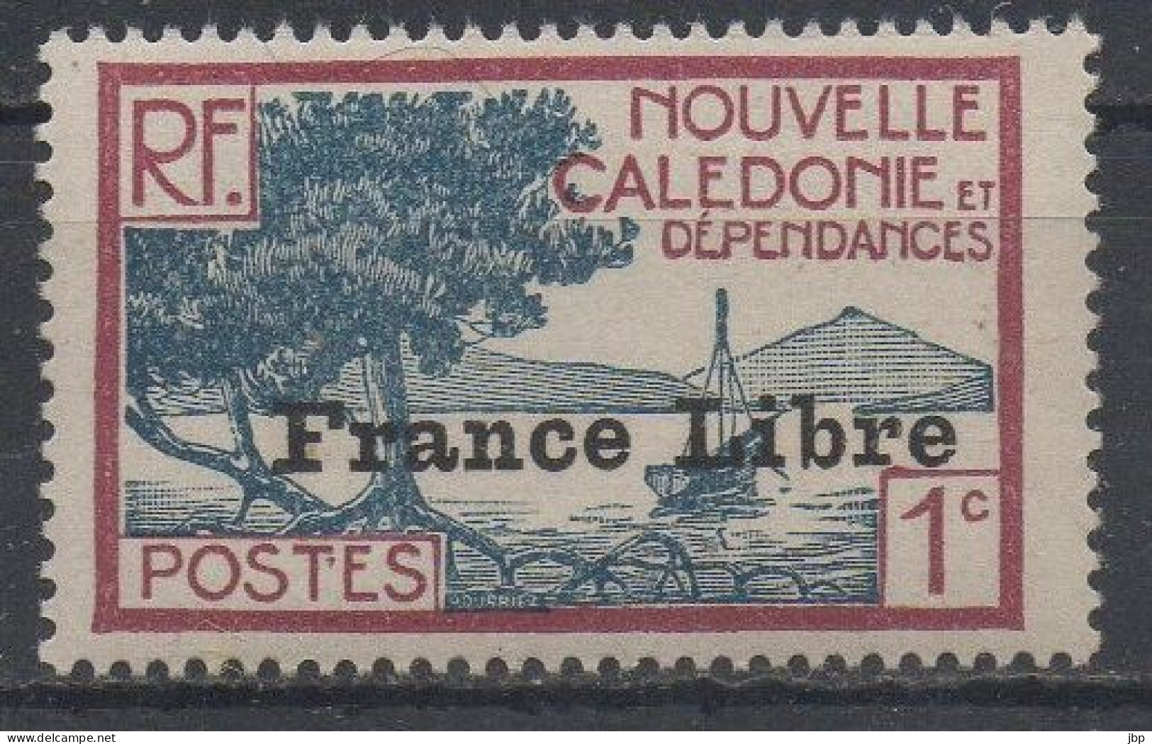 Nouvelle-Caledonie N°YT 195 Neuf France Libre - Ungebraucht