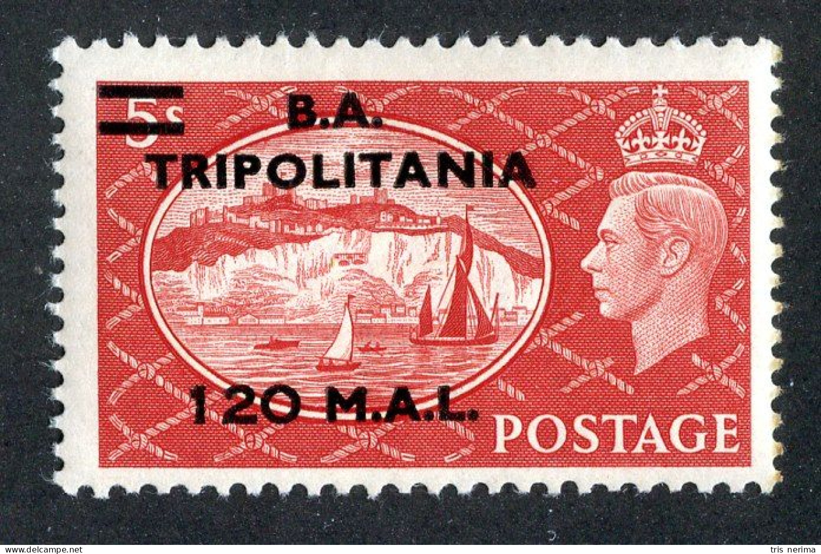 727 BCXX 1951 Scott #33 Mnh** (offers Welcome) - Tripolitaine