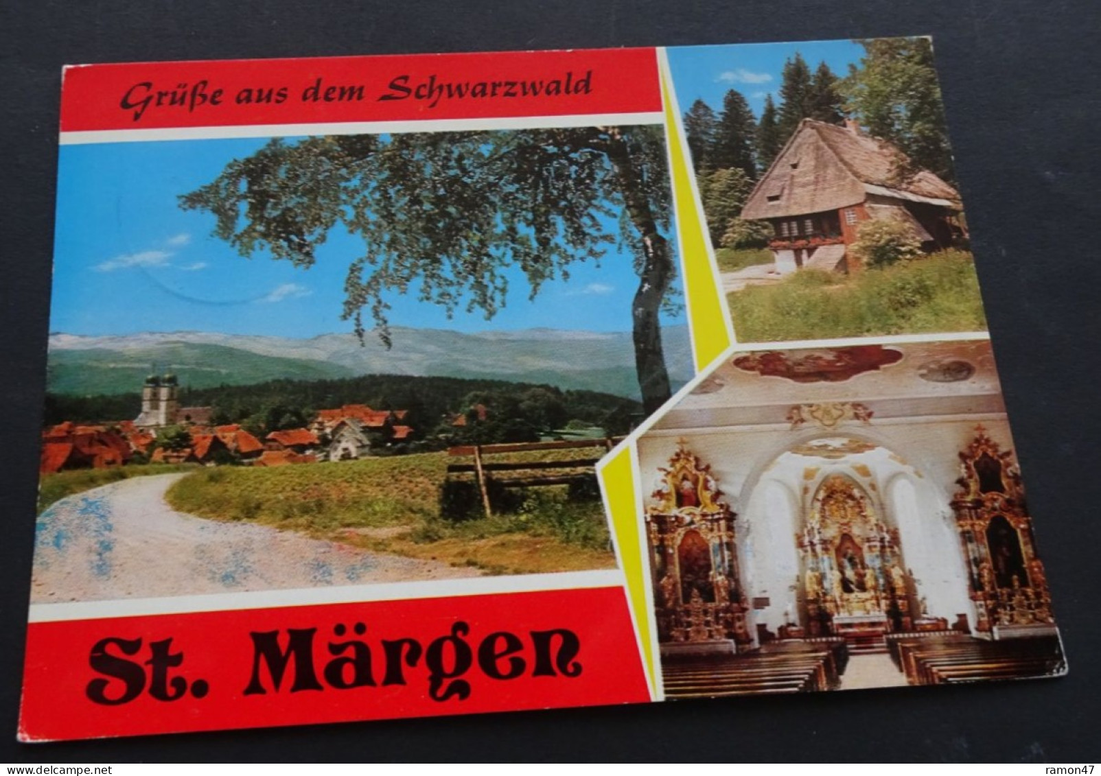 St. Märgen - Grüsse Aus Dem Schwarzwald - Bild-Verlag Werner, Überlingen - # 82/3 - Saluti Da.../ Gruss Aus...