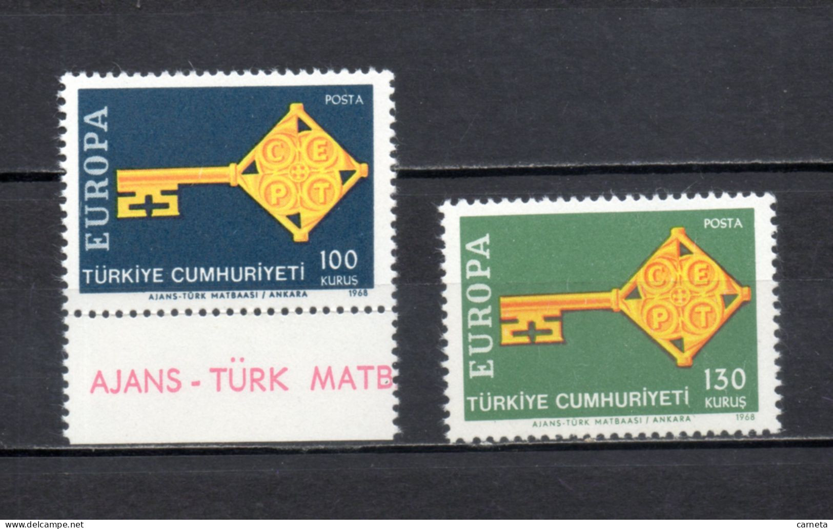 TURQUIE    N° 1868 + 1869    NEUFS SANS CHARNIERE    COTE  4.50€    EUROPA - Unused Stamps