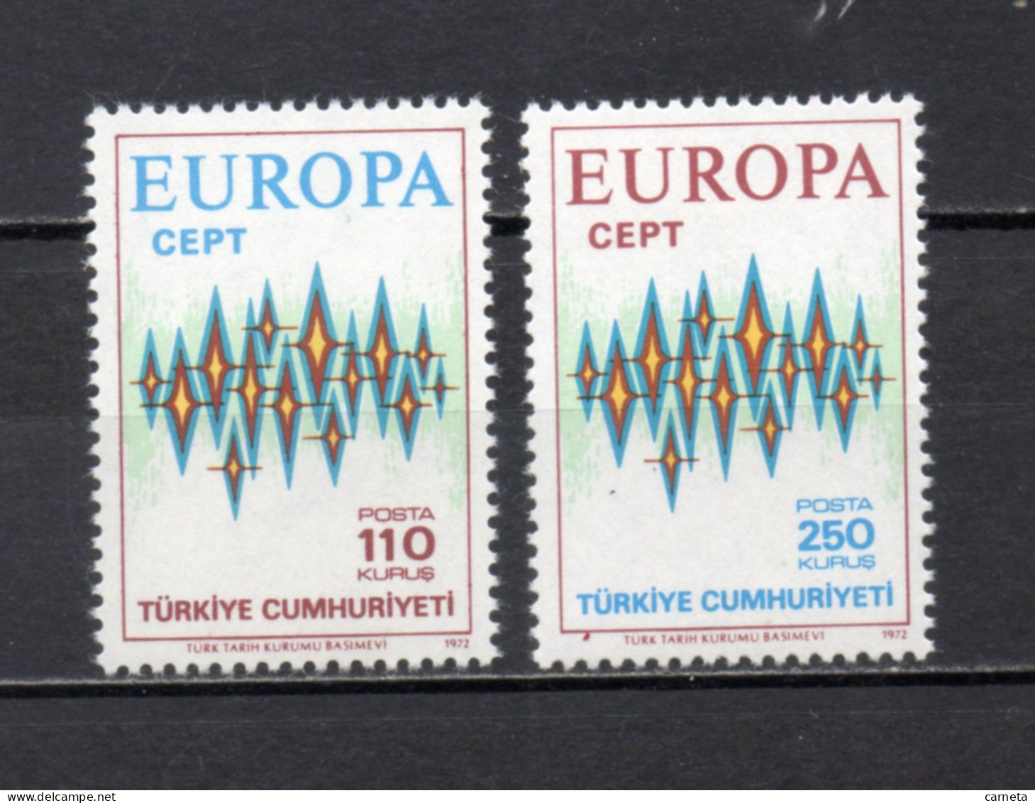 TURQUIE    N° 2024 + 2025    NEUFS SANS CHARNIERE    COTE  5.00€    EUROPA - Neufs