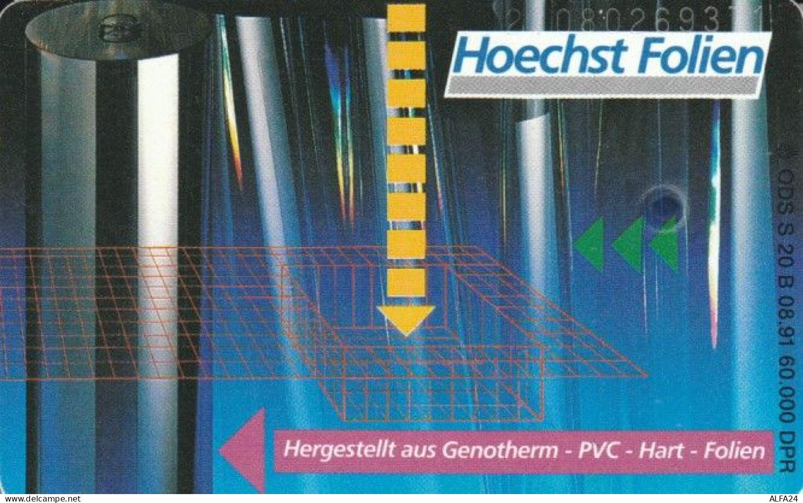 PHONE CARD GERMANIA-SERIE S (E55.3.1 - S-Series: Schalterserie Mit Fremdfirmenreklame