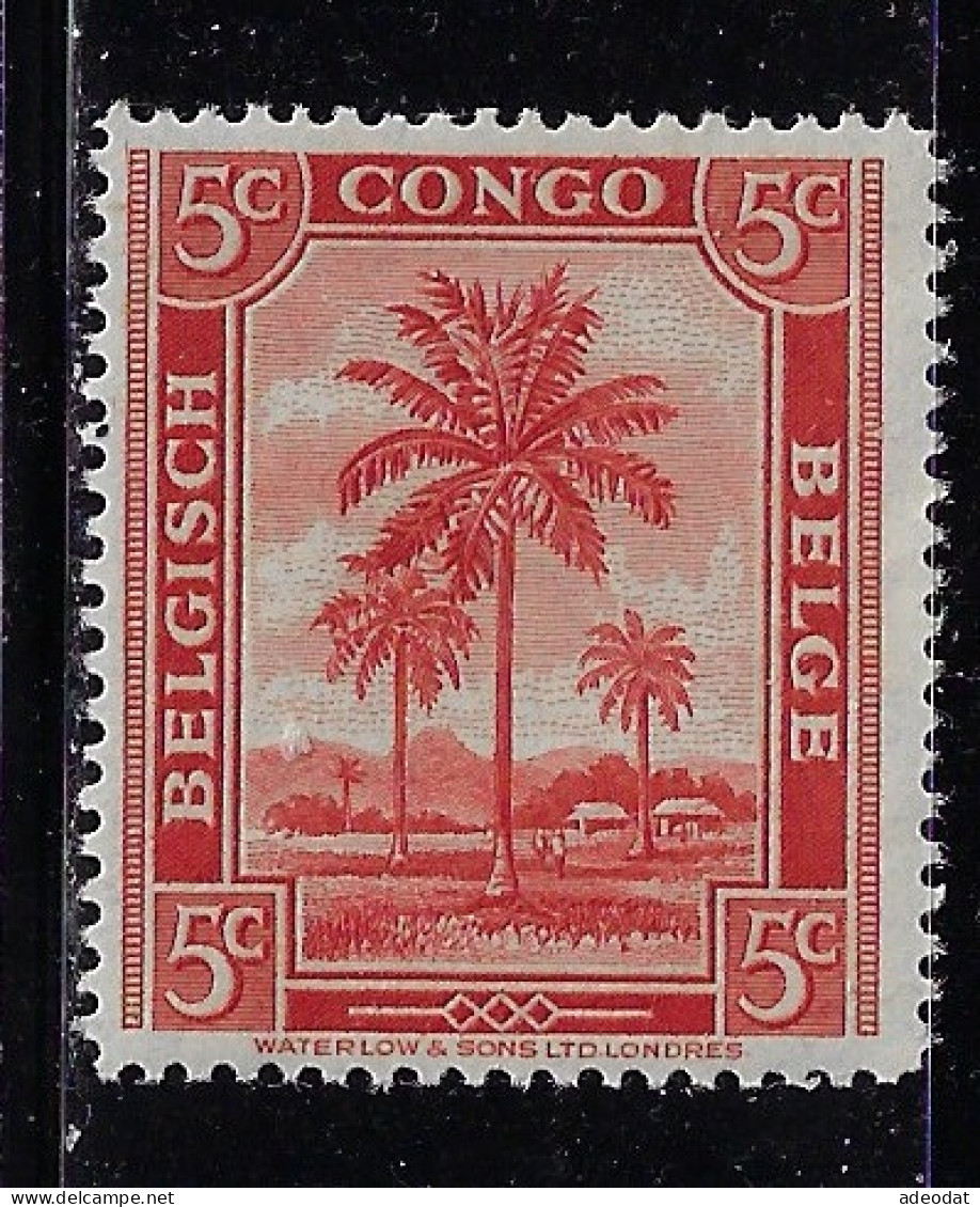 BELGIAN CONGO 1942  SCOTT #187 MH - Neufs