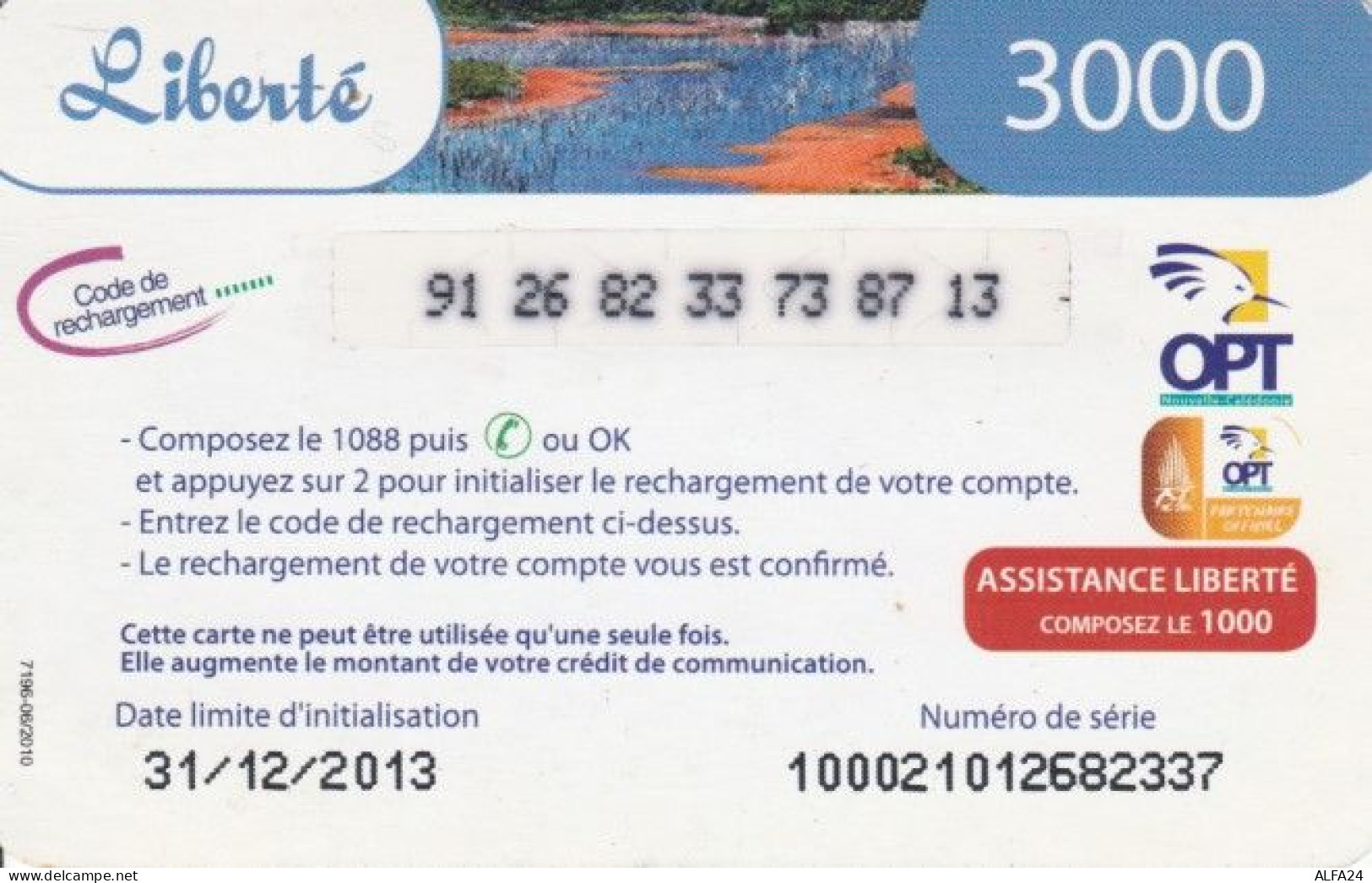 PREPAID PHONE CARD- NUOVA CALEDONIA (E56.11.7 - Nueva Caledonia