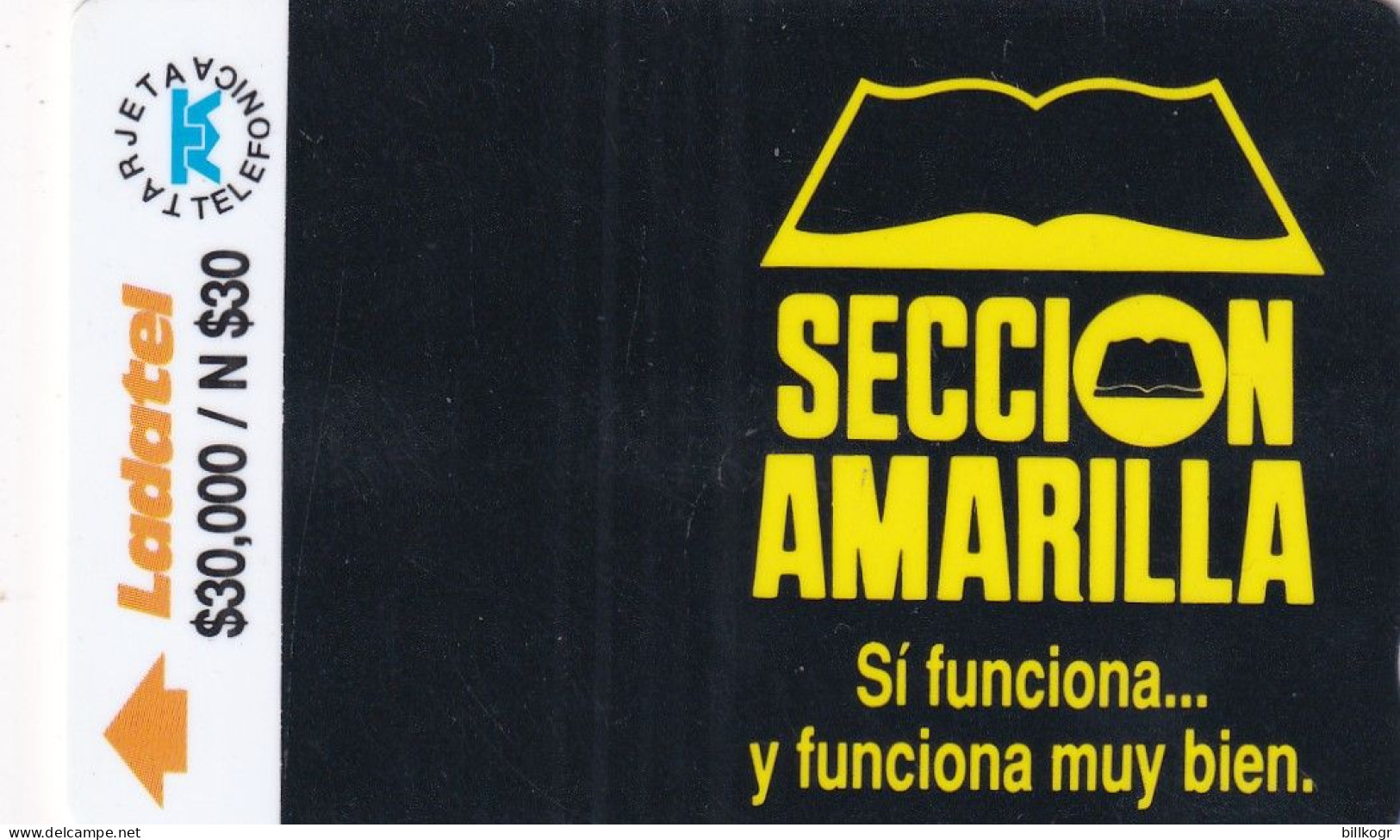 MEXICO(GPT) - Seccion Amarilla, CN : 14MEXD/B, Used - Mexico