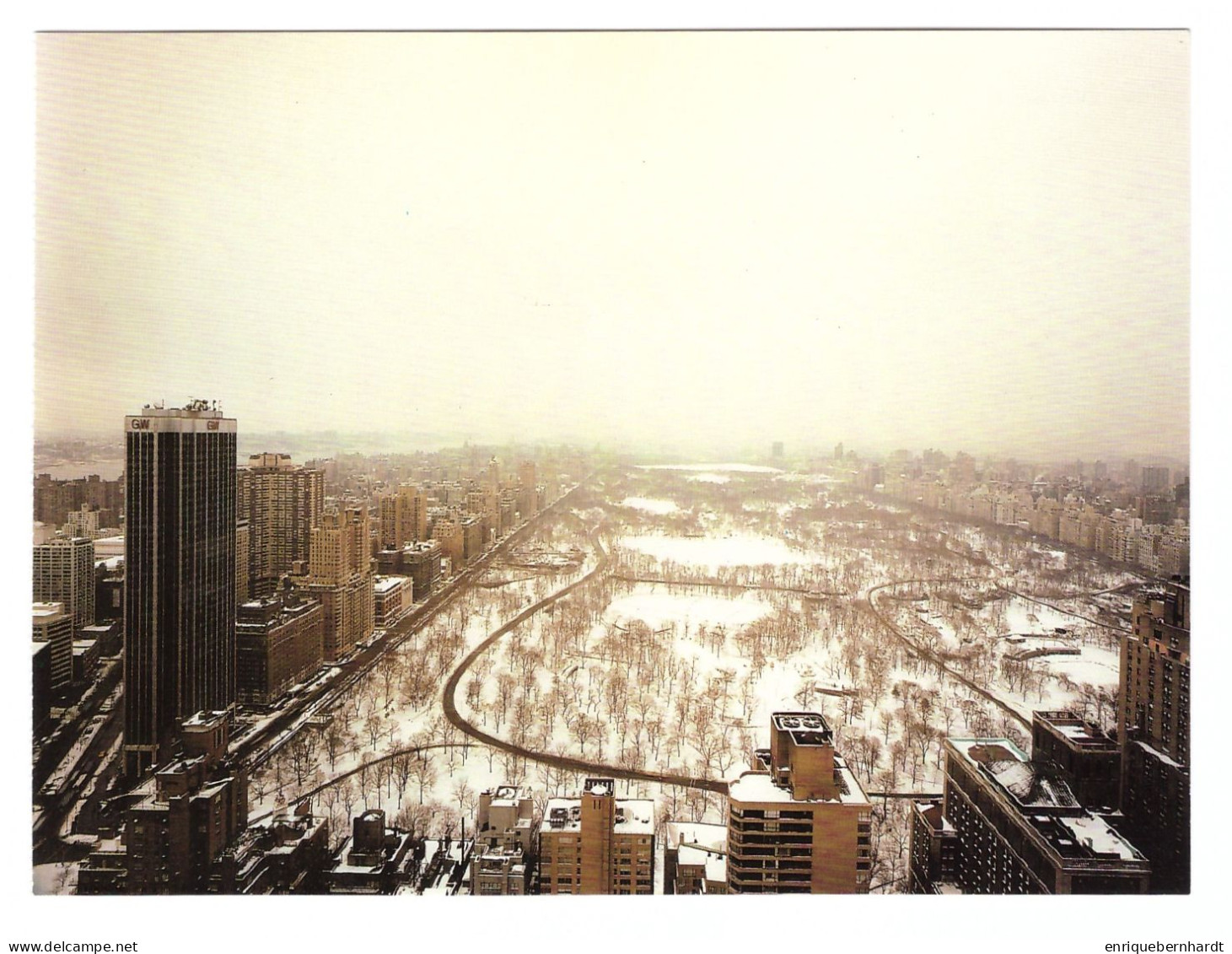 NEW YORK CITY (ESTADOS UNIDOS) // CENTRAL PARK - WINTER (1982) - Central Park