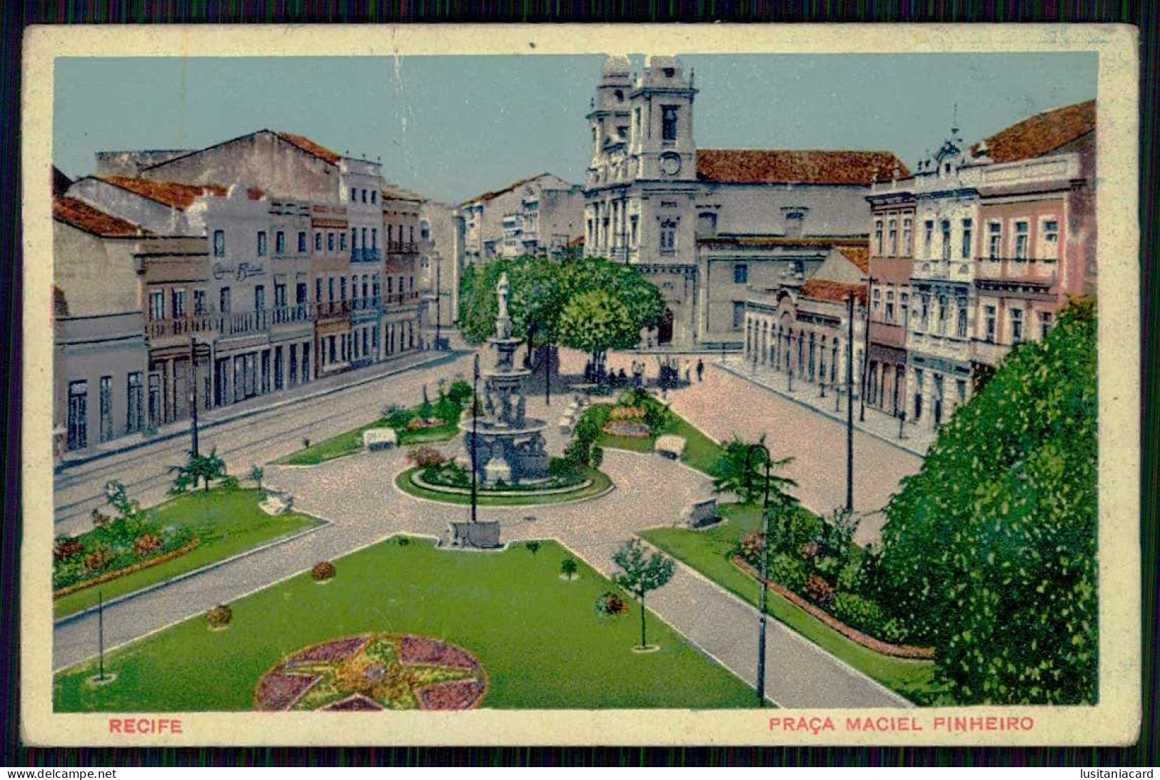 RECIFE - Praça  Maciel Pinheiro ( Ed. H. Nº 926)  Carte Postale - Recife