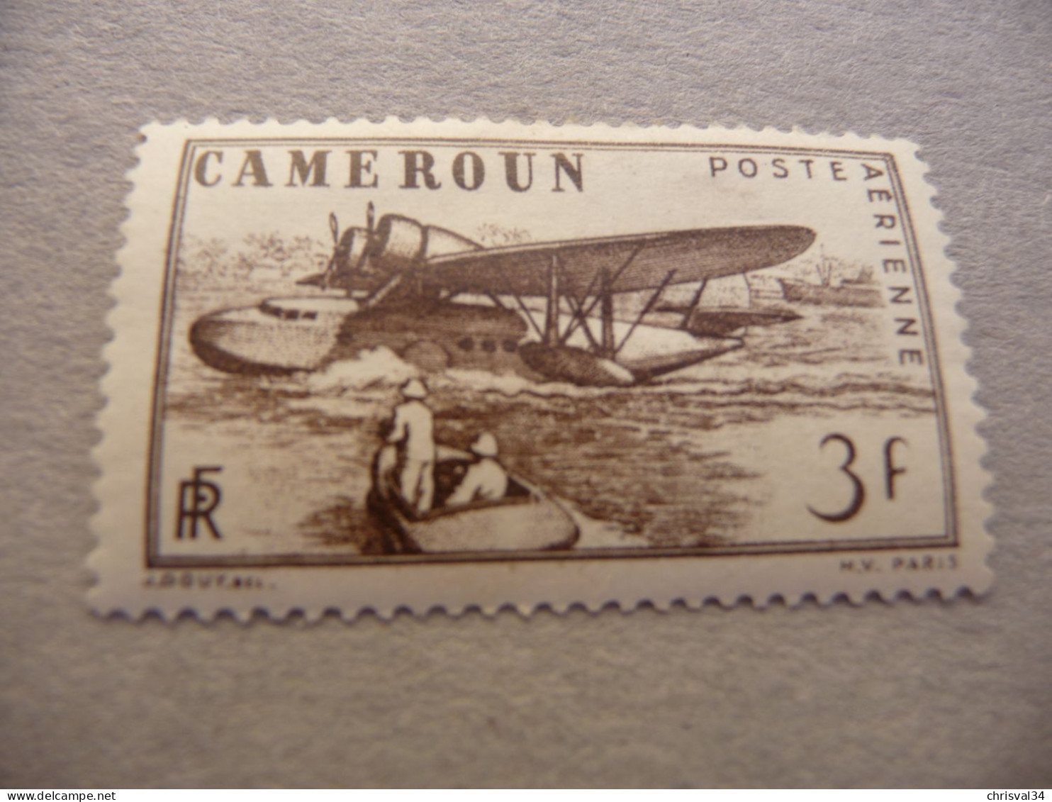 TIMBRE  CAMEROUN  POSTE  AÉRIENNE     N  5         COTE  0,75  EUROS    NEUF  SANS  CHARNIERE - Airmail