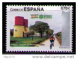 ESPAÑA 2012 - VIAS VERDES - ESTACION DE ALCAUDETE  - EDIFIL Nº 4744 - YVERT 4428 - Vélo