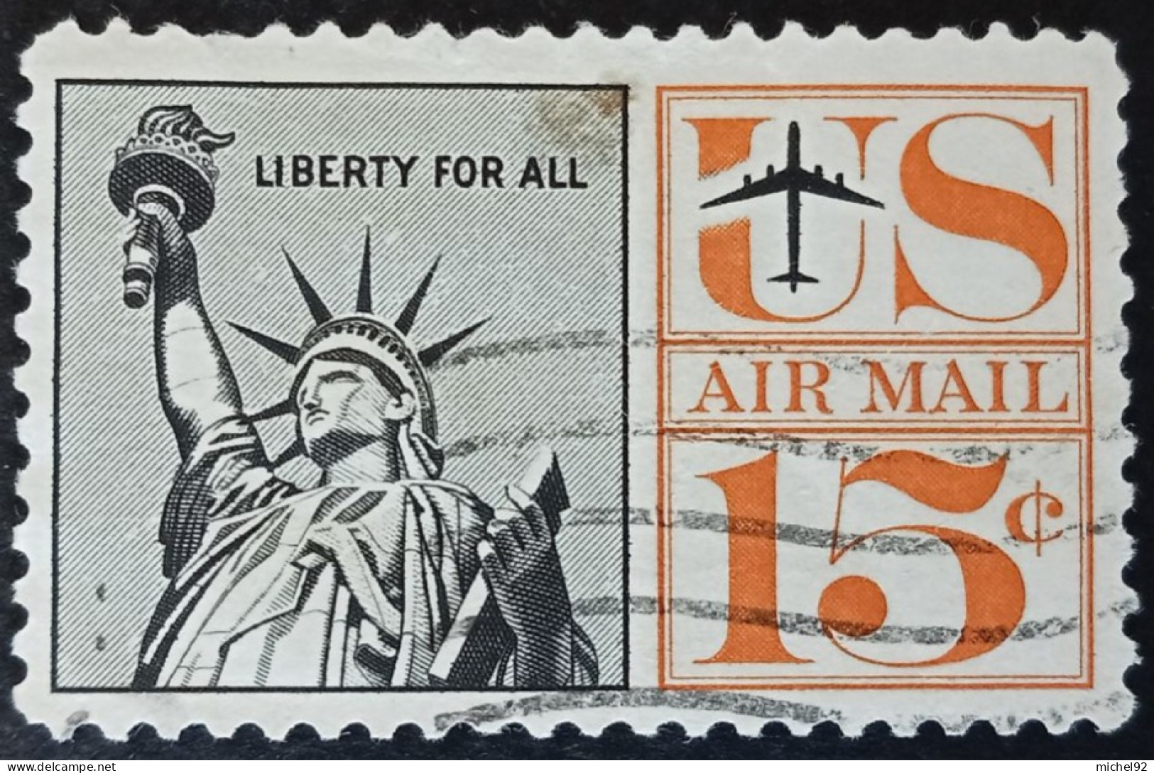 Etats-Unis - Poste Aérienne 1959-61 - YT N°PA59 - Oblitéré - 2a. 1941-1960 Afgestempeld