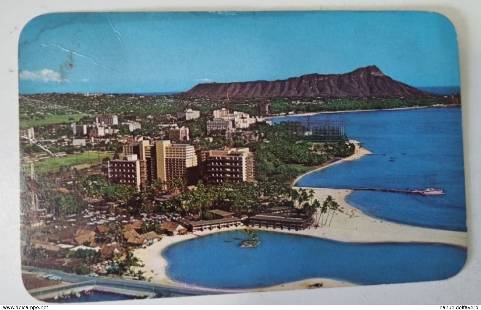 Carte Postale Circulée Sans Timbre 1963 - HAWAII - AERIAL VIEW OF WAIKIKI - Honolulu