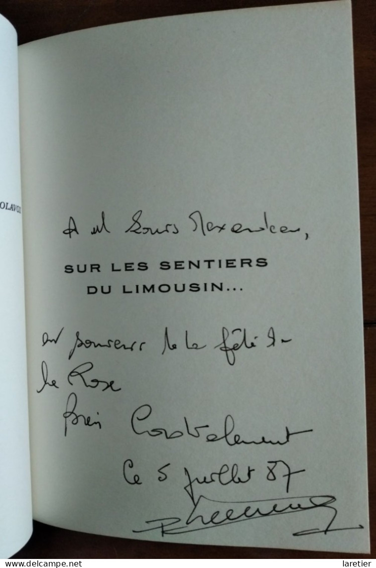 Sur Les Sentiers Du Limousin - Pierre Louty - Préface De Panazô - Dédicace De L'auteur. - Limousin