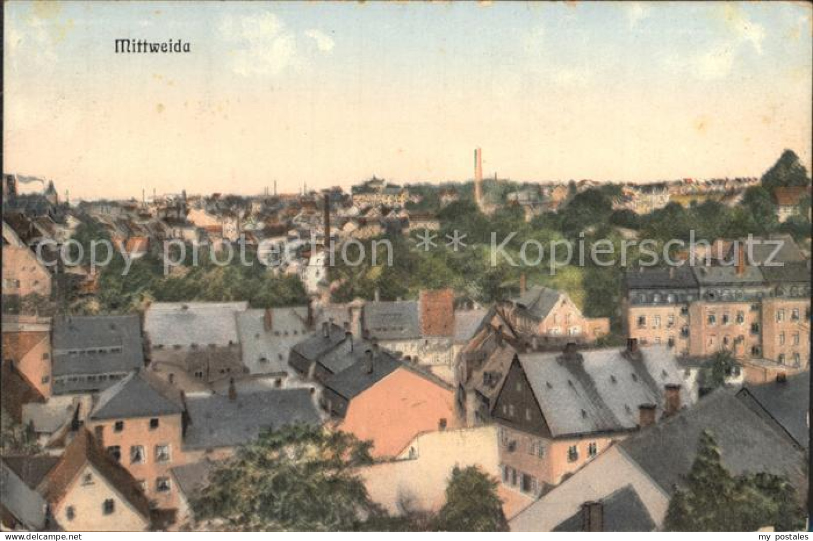 42273786 Mittweida Blick Ueber Die Stadt Mittweida - Mittweida