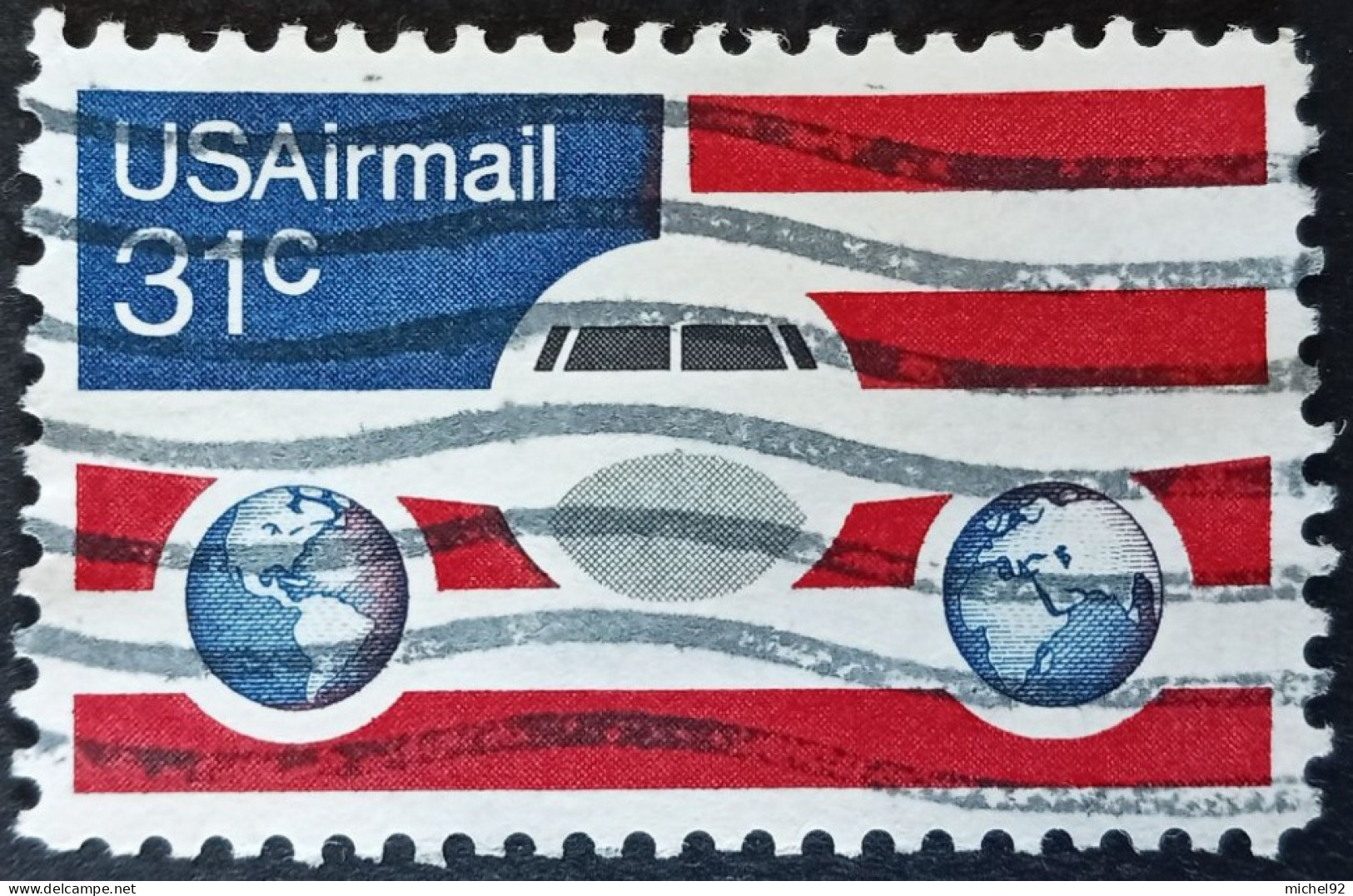 Etats-Unis - Poste Aérienne 1976 - YT N°PA84 - Oblitéré - 3a. 1961-… Used