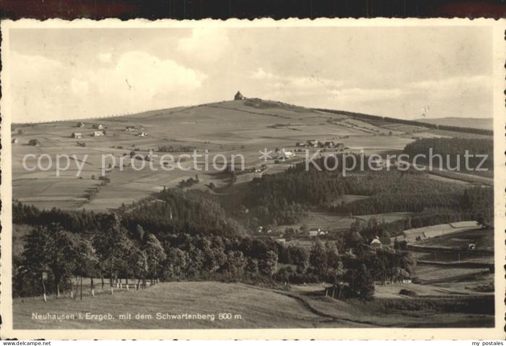 42269841 Neuhausen Erzgebirge Mit Dem Schwartenberg Neuhausen - Neuhausen (Erzgeb.)