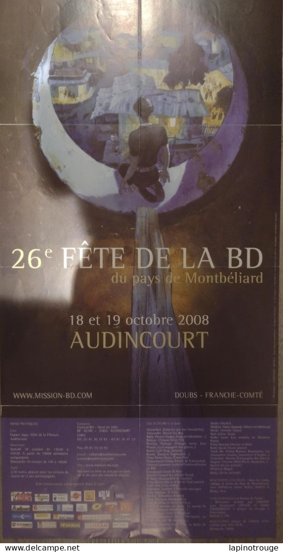 Affiche LEPAGE Emmanuel Festival BD Audincourt 2008 (Muchacho - Affiches & Posters