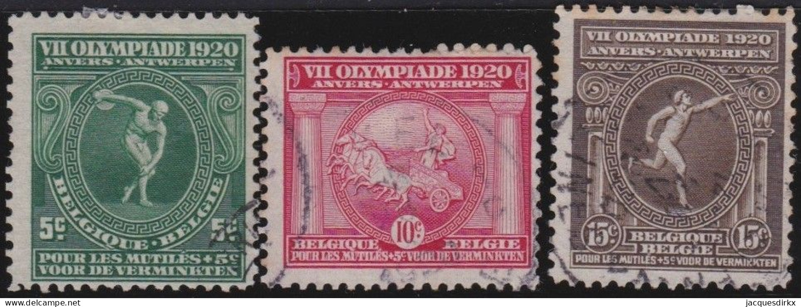 Belgie  .   OBP    .    179/181      .     O    .   Gestempeld     .   /   .    Oblitéré - Used Stamps