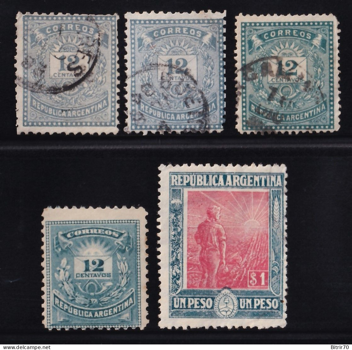 Argentina, 1882-1915 Lote De Sellos, Distintos Valores. - Nuovi