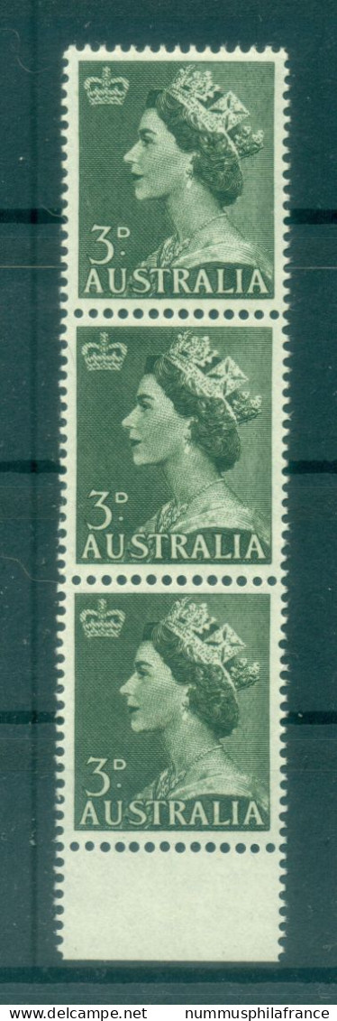 Australie 1953 - Y & T N. 197 - Série Courante (Michel N. 236) - Coil Bande - Nuovi