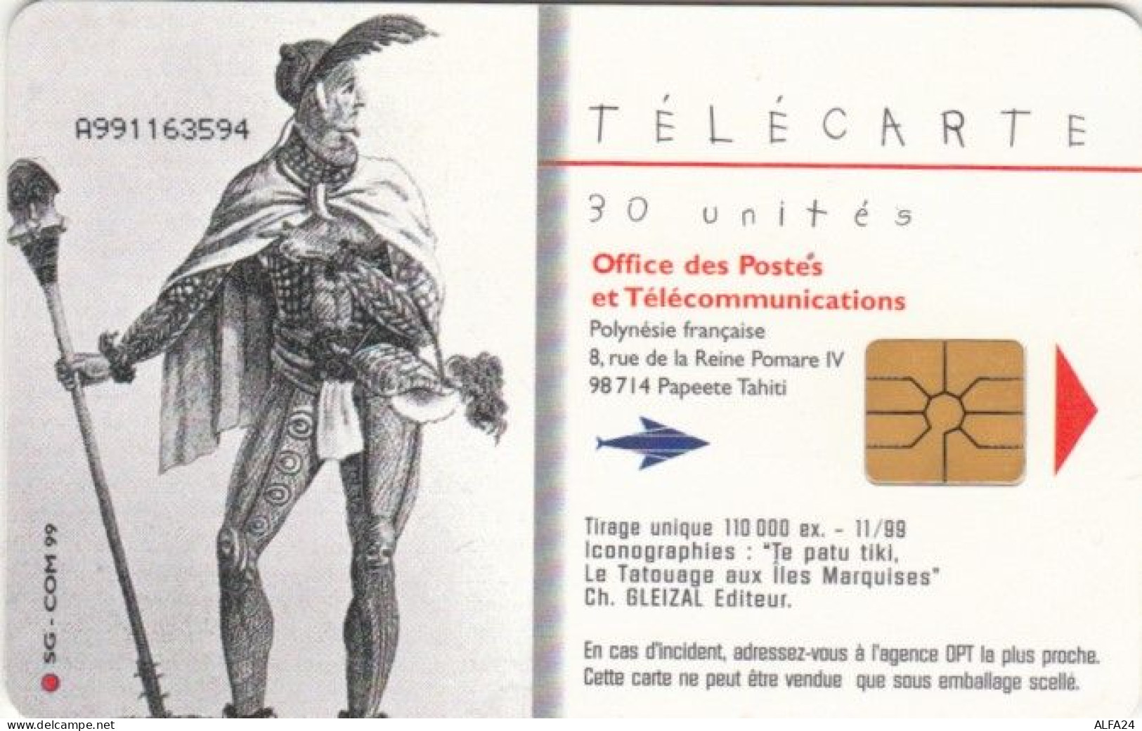 PHONE CARD- POLINESIA FRANCESE (E57.24.4 - French Polynesia