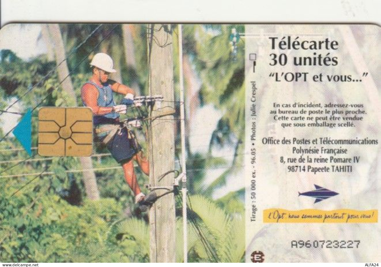 PHONE CARD- POLINESIA FRANCESE (E57.24.3 - French Polynesia